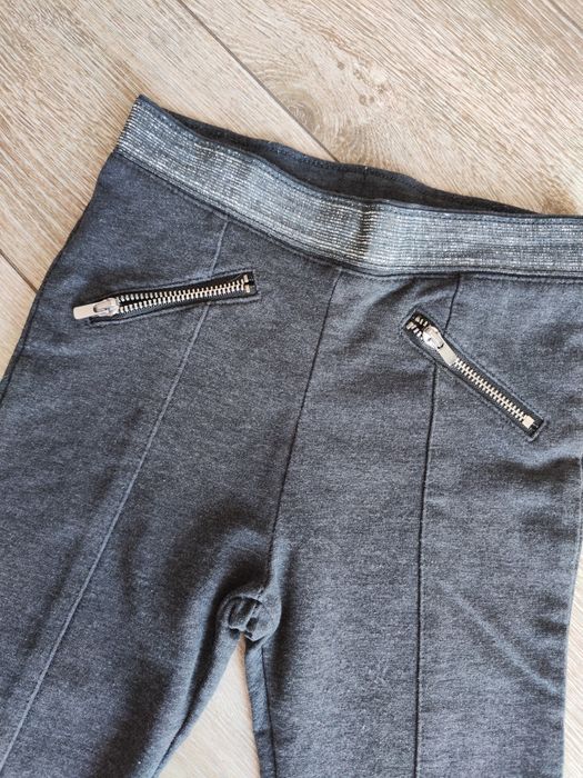 Leginsy tregginsy spodnie rurki 116