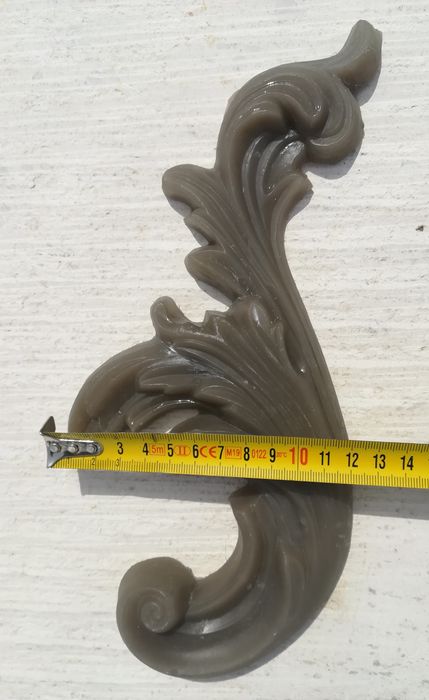 Aplicações decorativas resina ou gesso