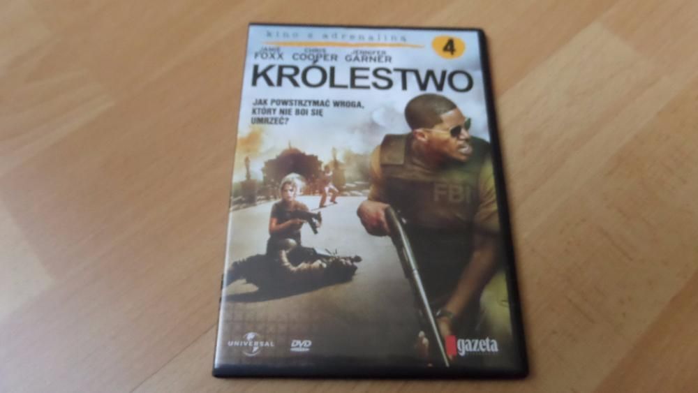 FILM DVD KRÓLESTWO JAMIE FOX Cris Cooper Jeniffer Garner Thriller NOWY