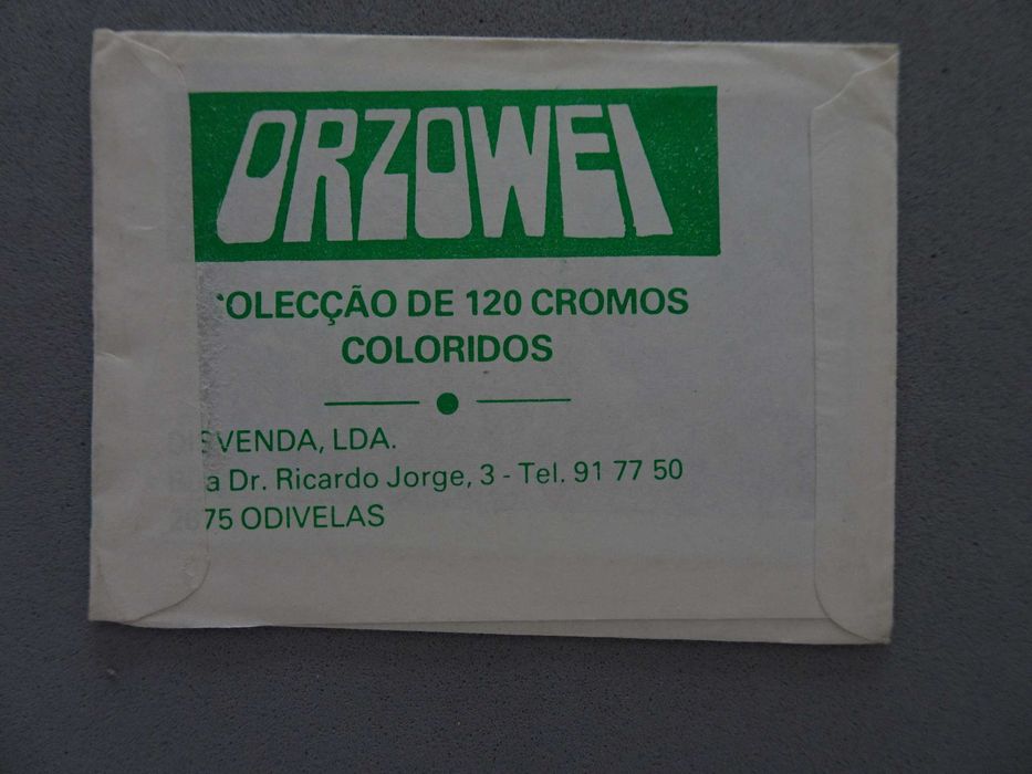Carteira de cromos fechada Orzowei - Disvenda