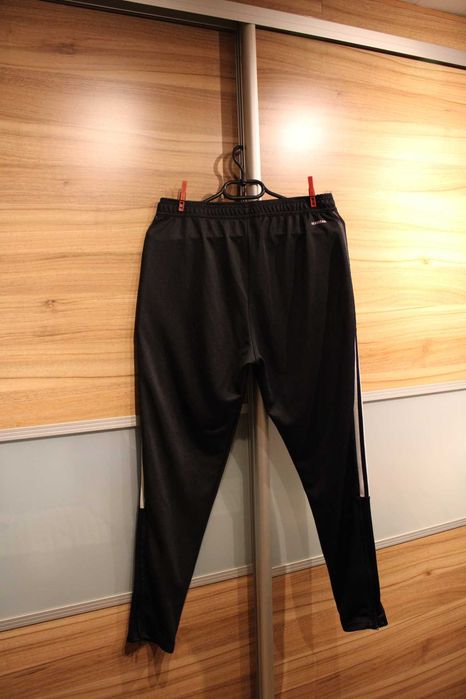 PRAWIE NOWE Spodnie dresowe,męskie,ADIDAS,L,czarne