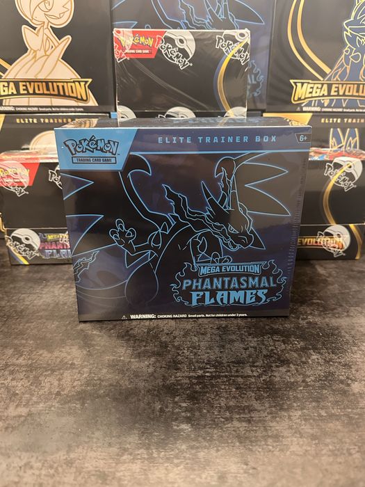 Pokemon TCG ETB Phantasmal Flames.