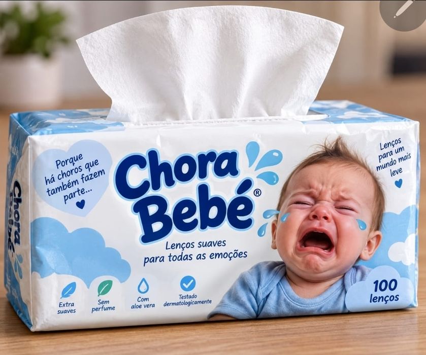Lenços Chora Bebé para o que perdeu