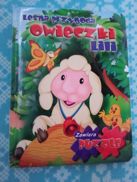 2 książki z puzzlami