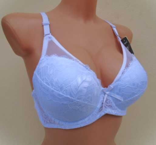 Teyi / biustonosz koronkowy 85C  biały  na fiszbinach