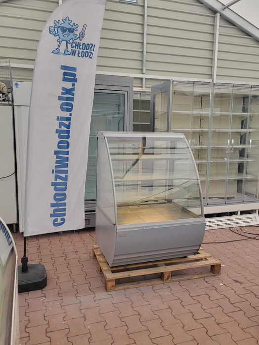 Regał JBG2 RDE 90cm chłodnia sklep lada cukiernicza lodówka DOSTAWA