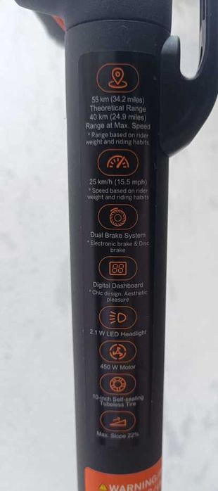 Trotinete Segway-Ninebot KickScooter F2 Pro E