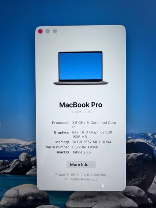 MacBook Pro pro 19