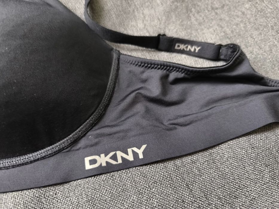 Бюстгальтер черный DKNY без косточек