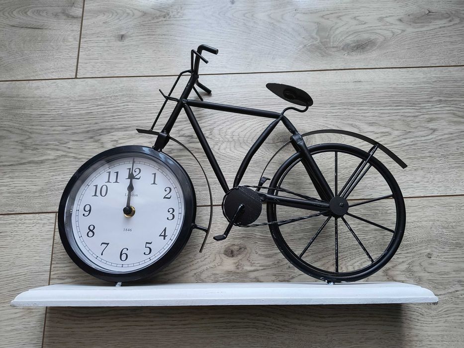 Zegar Rower Retro Loft – Metalowy + Bateria GRATIS