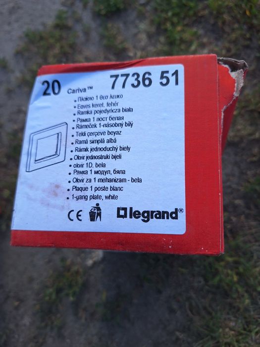 Ramki gniazdek legrand