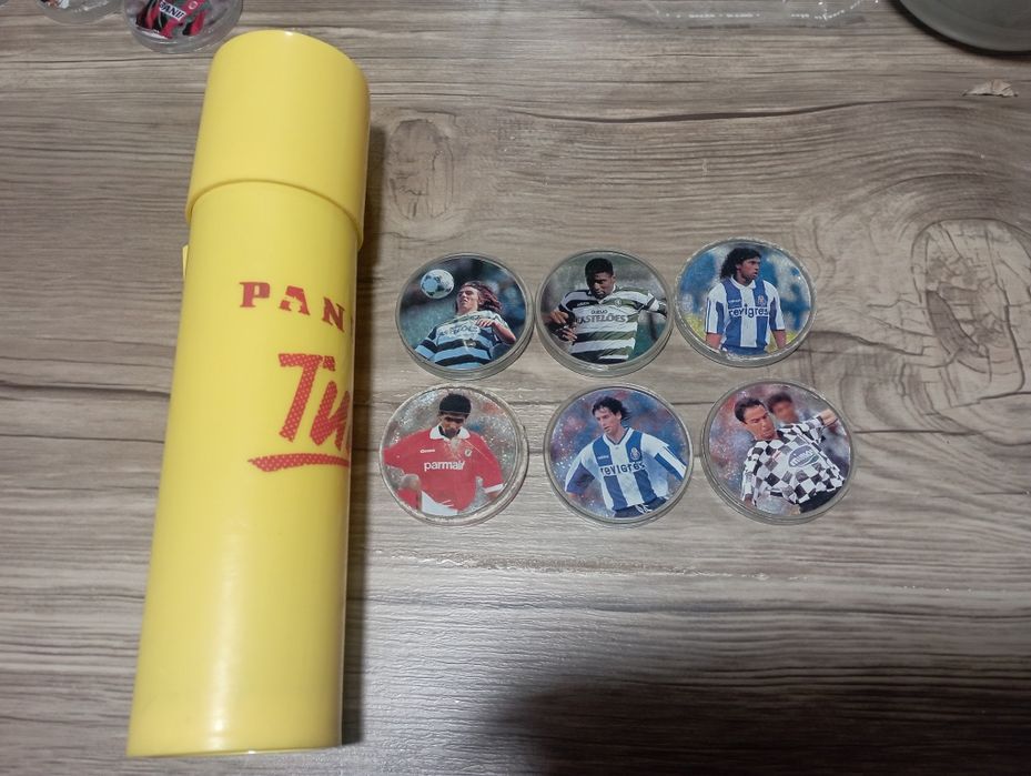 Lote tazos caps Futebol 95/96