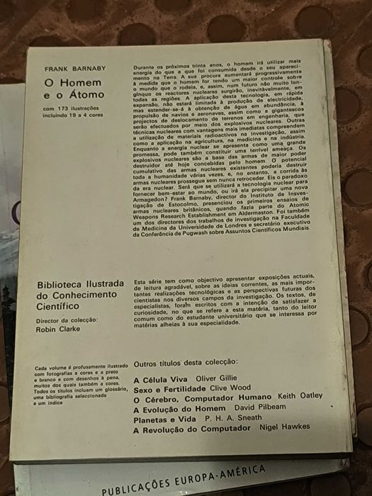O Homem e o Átomo de Frank Barnaby