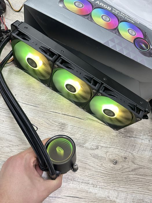 СРО/СВО водяне охолодження/ PcCooler DA360 ARGB BK