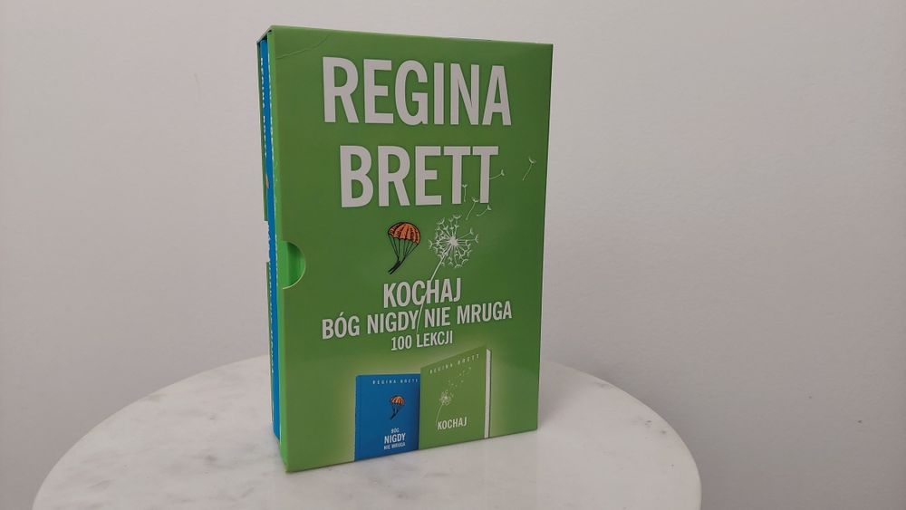 BOX "Kochaj" i "Bóg nigdy nie mruga" (R. Brett) - IDEALNY NA PREZENT!