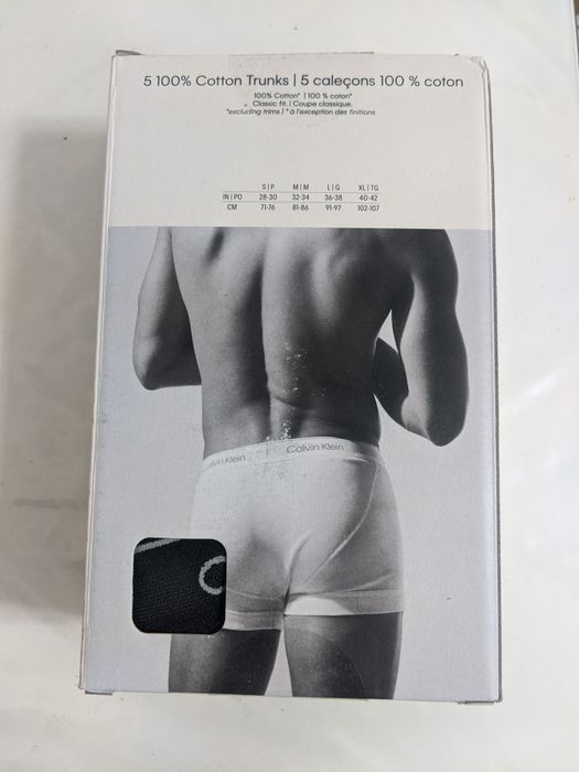 Calvin Klein Боксерки 5 шт. чоловічі труси боксери оригінал