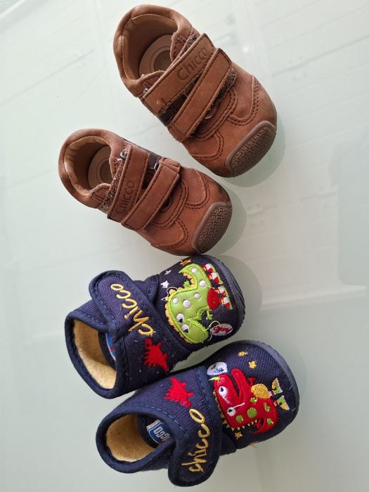 Pack CHICCO - Calçado Bebe Nr 16 e Nr 18