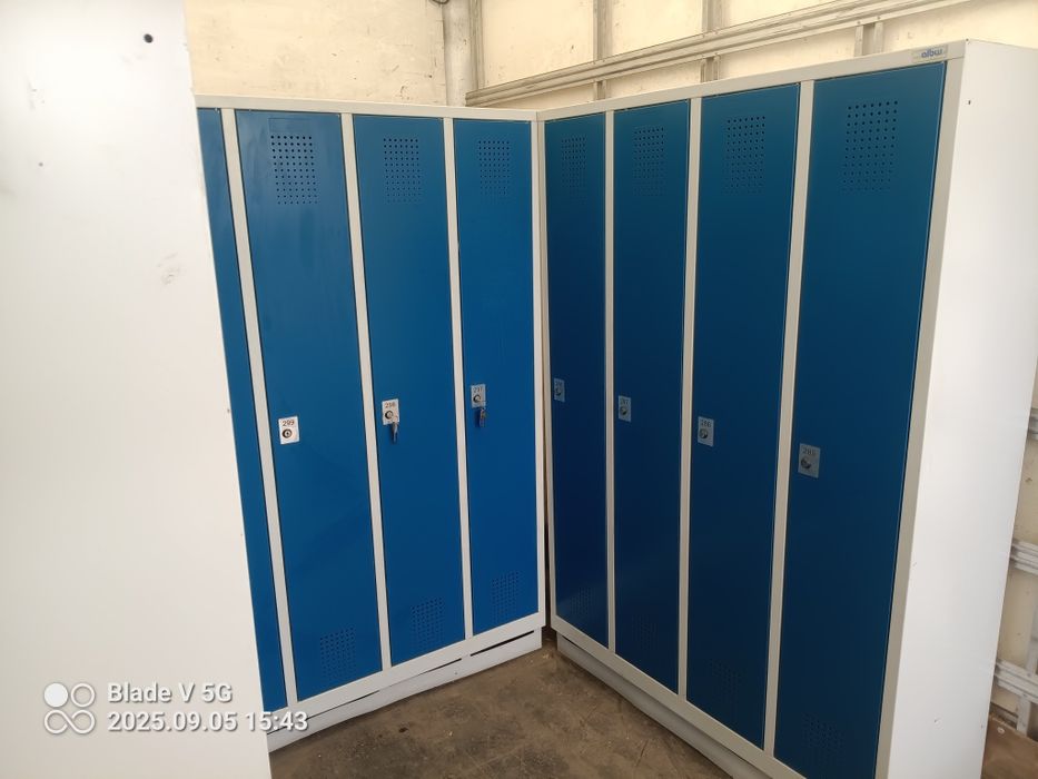 Szafka bhp pracownicza ubraniowa socjalna odzieżowa na ubrania