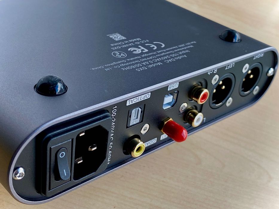 TOPPING DX5 LITE DAC/AMP + Adapter XLR- BAL 4,4 mm USB Bluetooth ESS