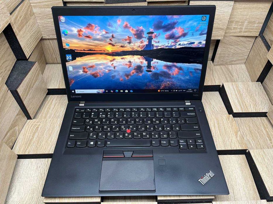 №5279 Ноутбук Lenovo ThinkPad T460s 14"2k IPS/i7-6600U/8Gb/SSD256