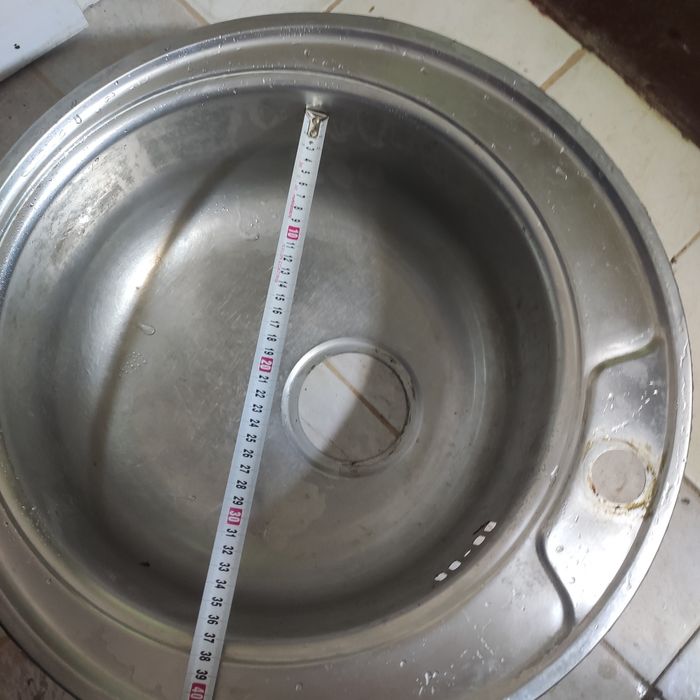 Мойка с нержавейки.