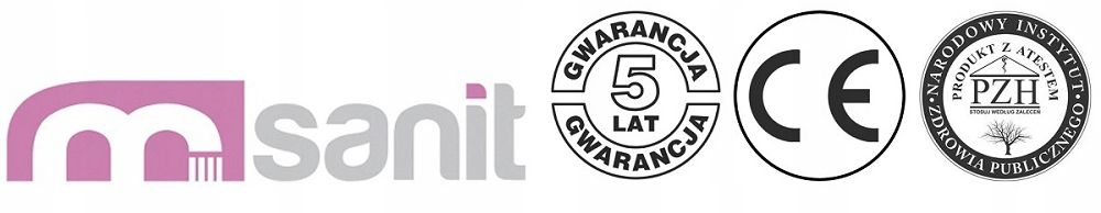 MSA29-160G3 Batera wannowa TUBE kol. złoty