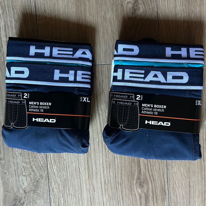 HEAD. r. XL bokserki 4 szt