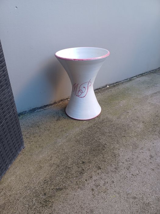 Vaso de ceramica usado