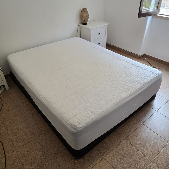 DOAR: Colchão de Casal Simmons Beautyrest + Sommier + Capa