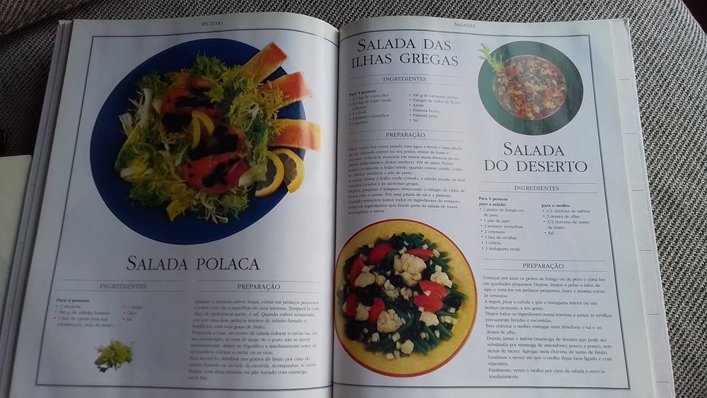 Livros de cozinha, vintage