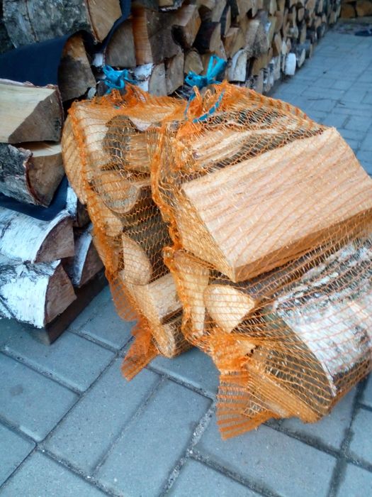 Drewno kominkowe ,do wędzenia,suche workowane