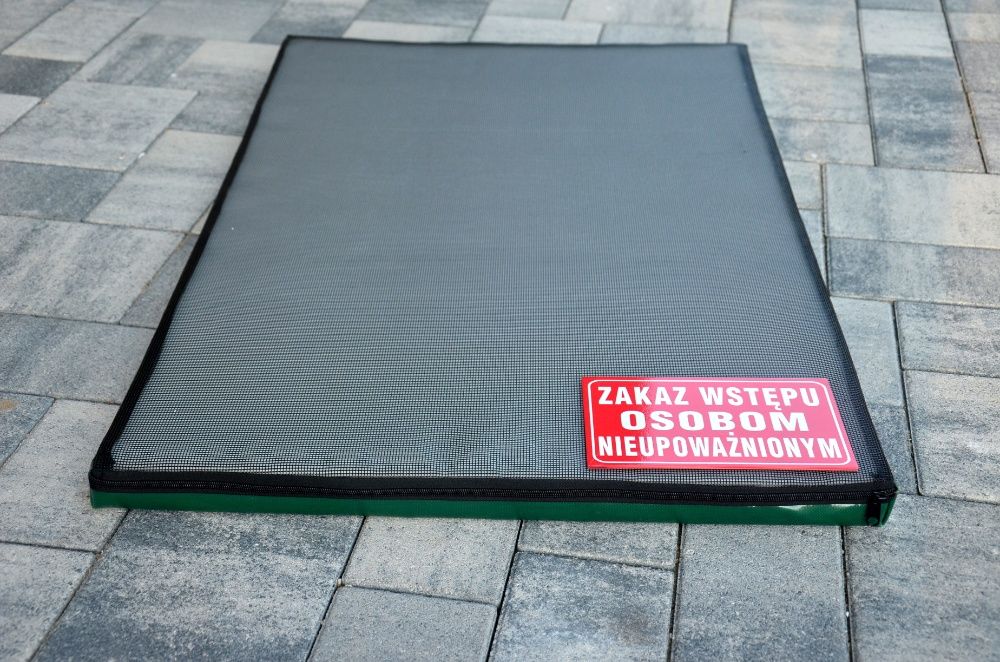 Mata dezynfekcyjna 120/100/4 cm PRODUCENT Siatka zbrojona, Plandeka