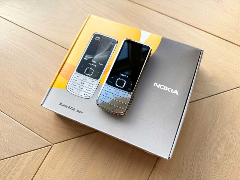 Nokia 6700 Classic Chrome - Оригінал ! - vintege phone з Європи