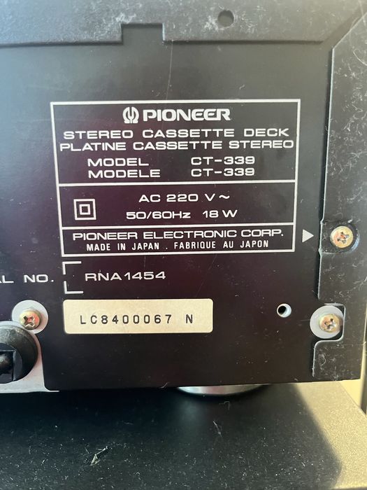 Pioneer 3 elementy