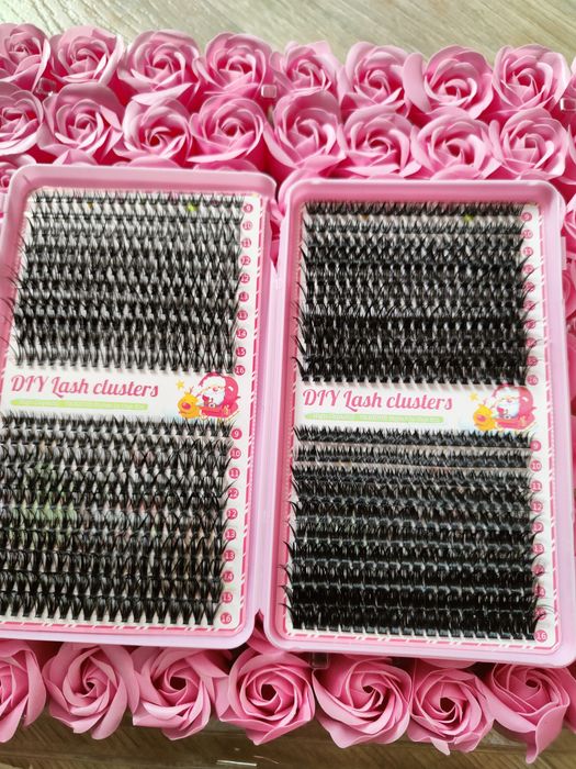 Пучкові вії для нарощування вдома