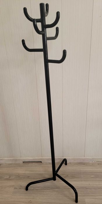 wieszak wolnostojący Rutger andersson ikea vintage czarny lata 80