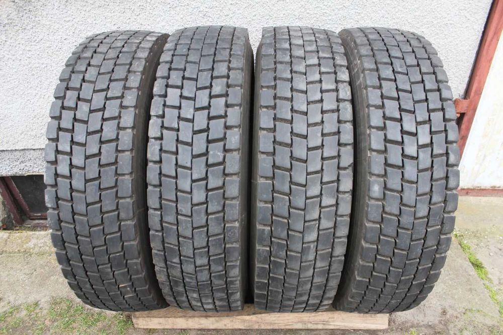 4x Michelin XDE2+ 275/80R22,5 275 80 R22,5 15-16 mm
