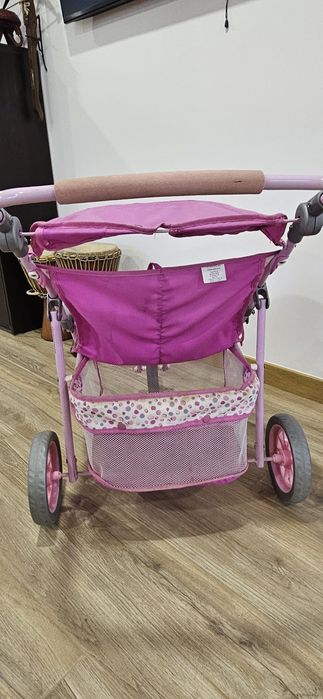 Carrinho de bebé duplo de brincar