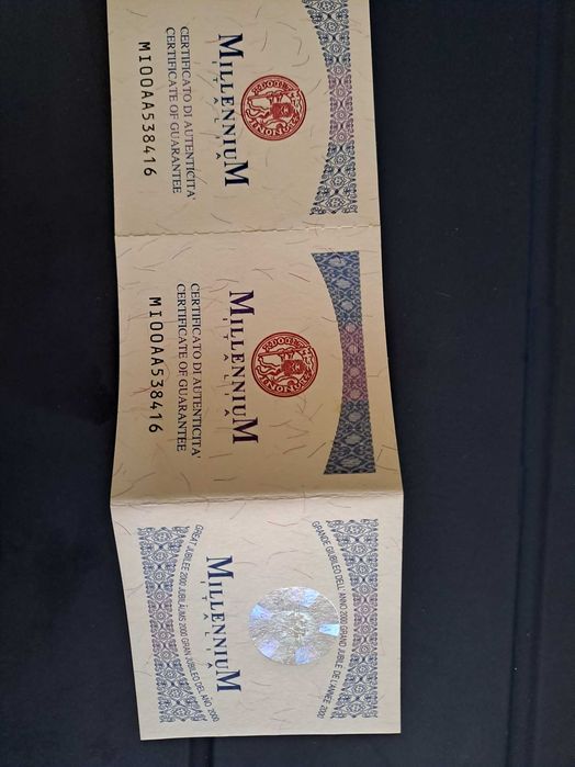 Andorra, coleção completa de 8 moedas 10 Diners 1999 "Jubileu 2000"