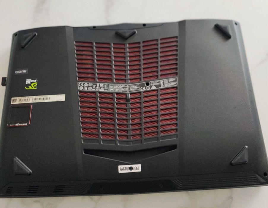 MSI GT62VR 7RE Dominator Pro GTX1070 8GB