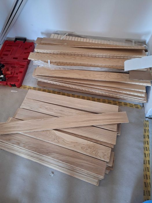 Dąb deska podłogowa jasna 14m2