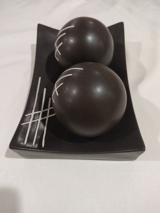 Centro de mesa em porcelana