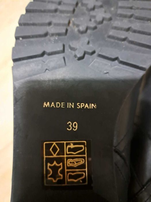 Botki damskie skóra 39