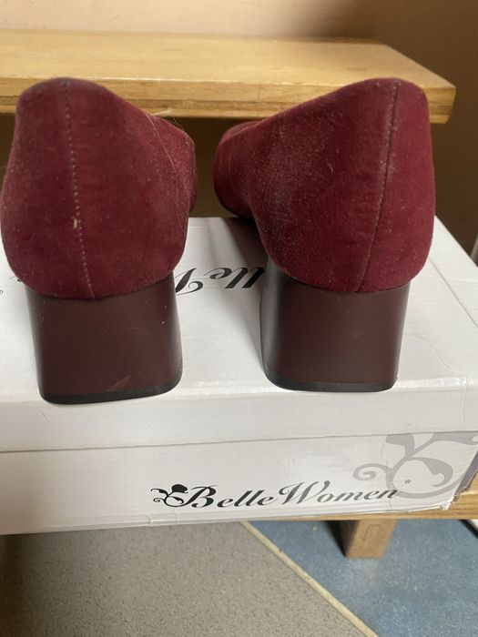 Buty M&S bordowe  38