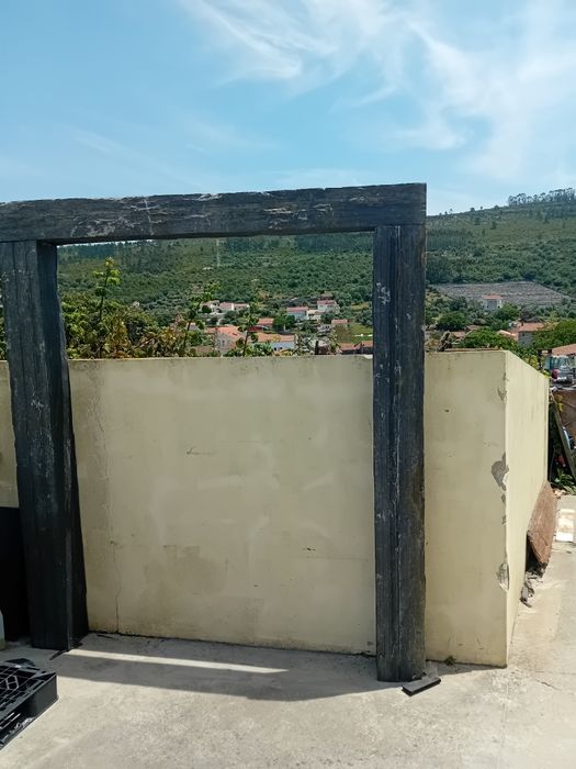 Moldura em pedta xisto