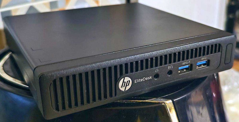 HP EliteDesk 705 G2 Desktop Mini komputer PC USFF AMD A6 8 GB RAM