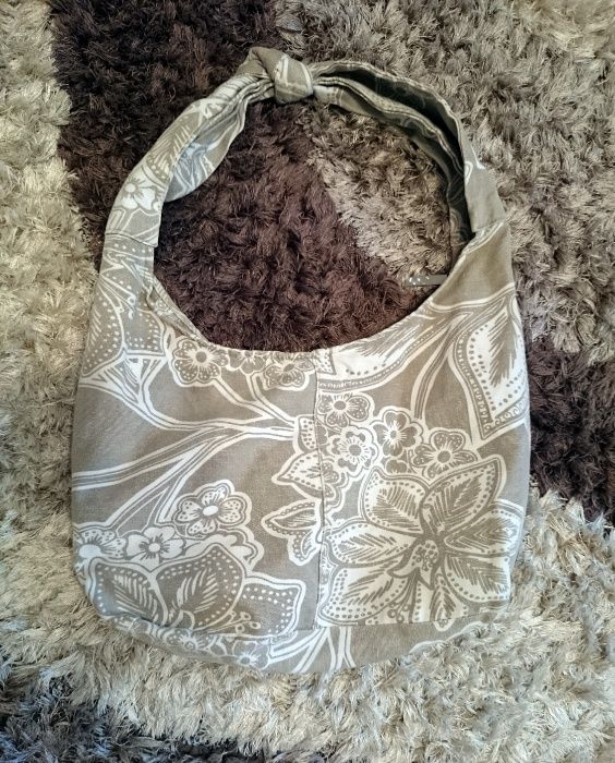 torebka damska, kwiaty