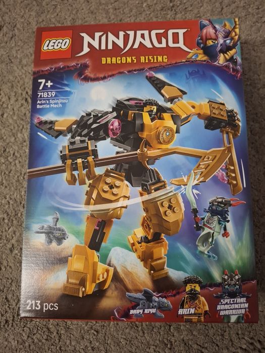 Lego Ninjago 71839 Arin Spinjitzu Battle Mech