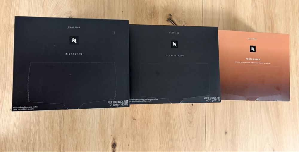 Nespresso professional 1050 kapsułek zestaw