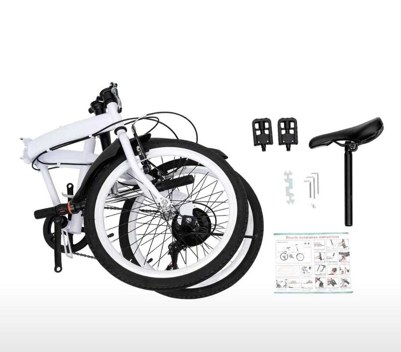 Nowy 6-biegowy rower składany